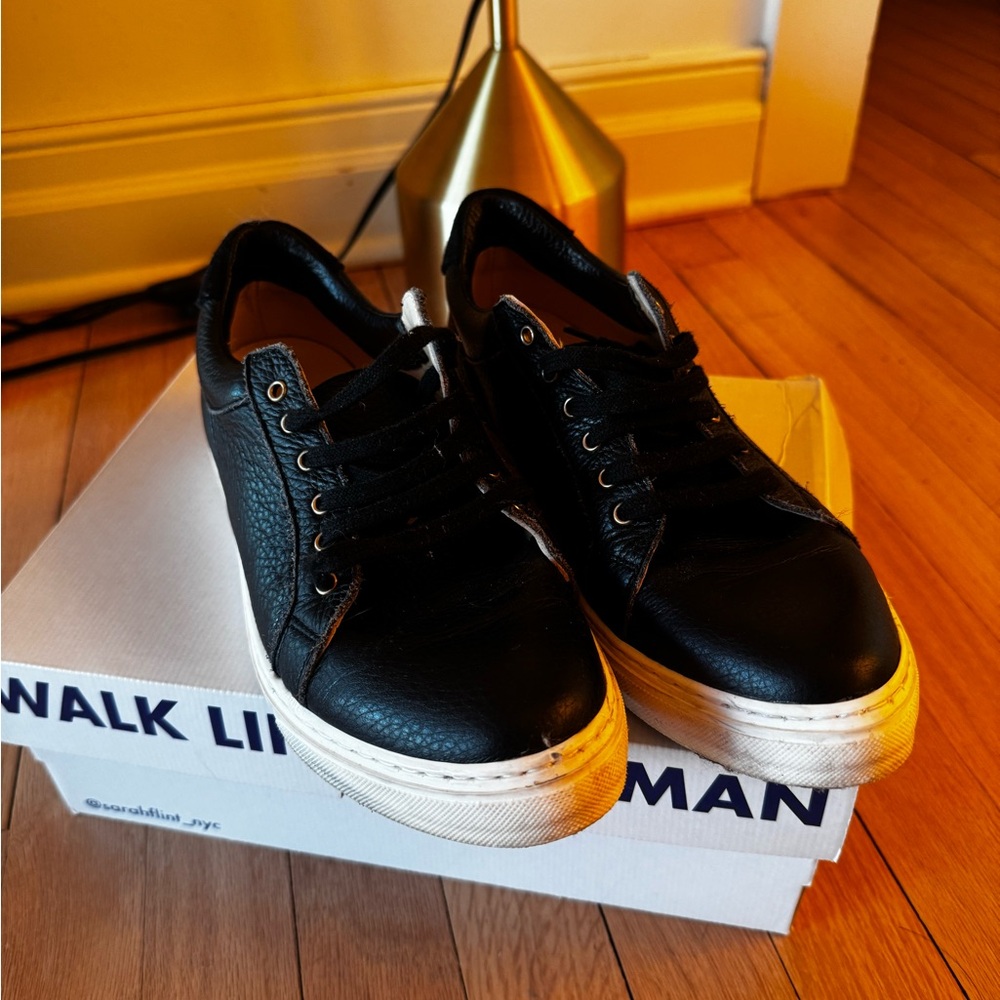 Sarah Flint Leather Sneakers “Perfect Sneaker” - Picture 3 of 5